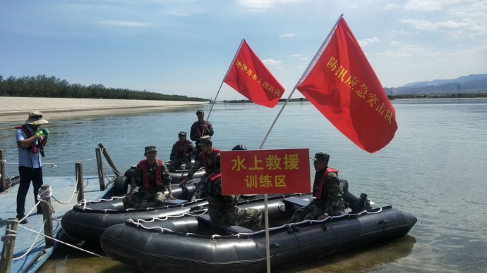【德利泰】參與防汛應(yīng)急救援裝備實(shí)訓(xùn)演練活動